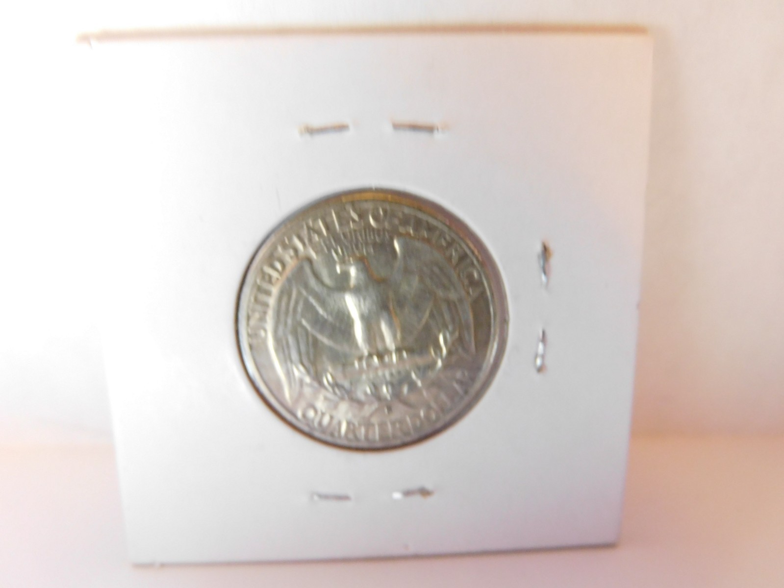 1943 S WASHINGTON QUARTER ABOUT UNCIRCULATED CONDITION