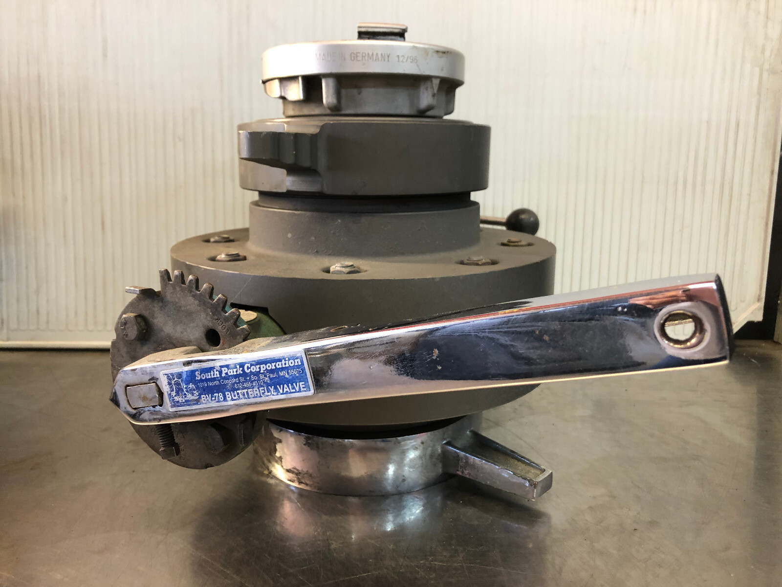 HARRINGTON 6NH Storz-Lok BV-78 Butterfly Valve - Good Condition - Used