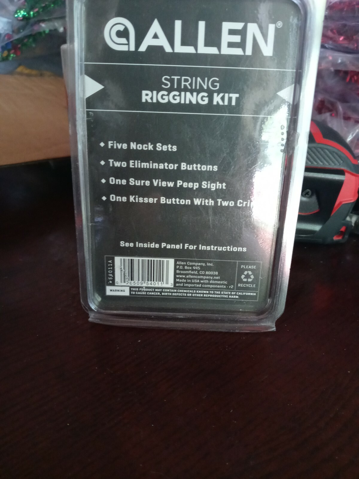 Allen String Rigging Kit