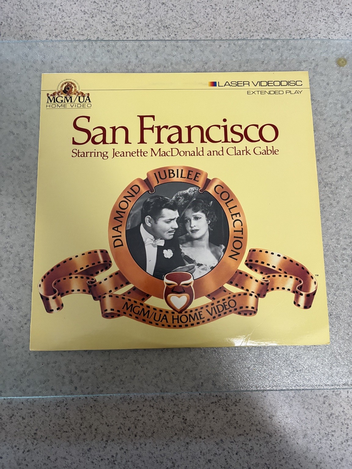 San Francisco LaserDisc 1936 Drama Diamond Jubilee MGM/UA Home Video