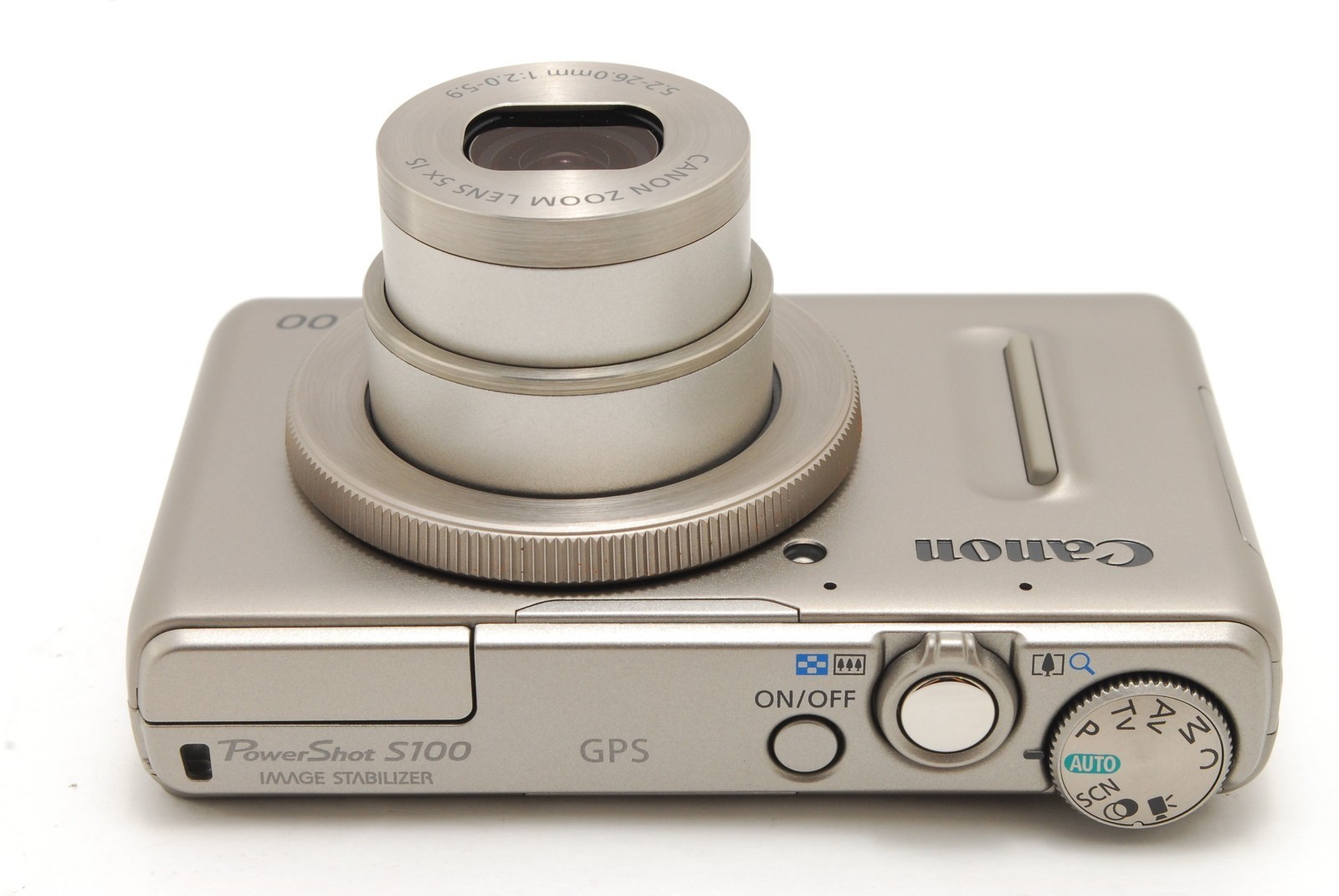 90%new Canon PowerShot S100 12.1MP Digital Compact Camera Silver