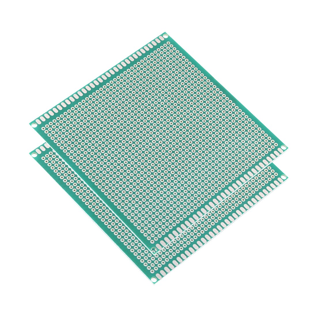 10x10cm Single Sided Universal Printed Circuit Board Green Thickness 1.6mm 2pcs