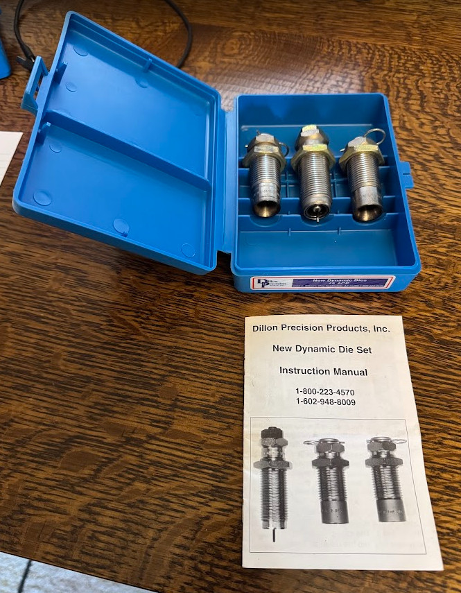 Dillon Precision 45 ACP Carbide Die Set 14404