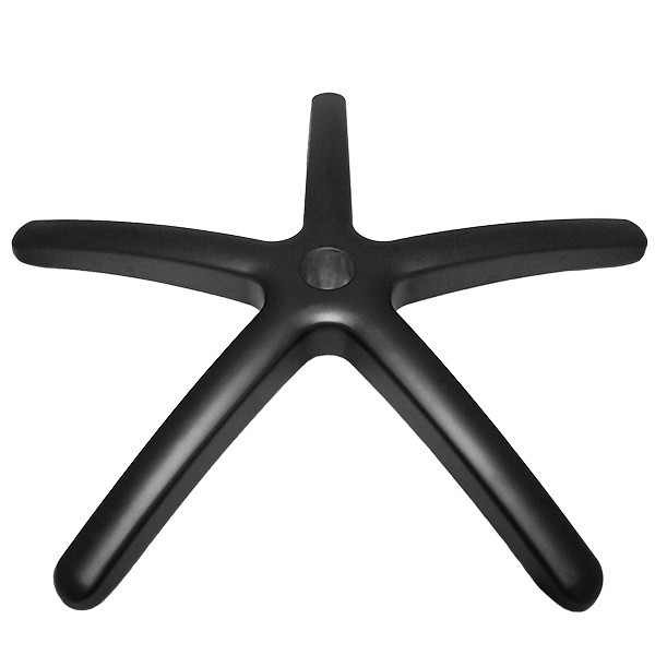 28" Diameter | Heavy Duty Replacement Black Painted Aluminum Chair Base | S4180