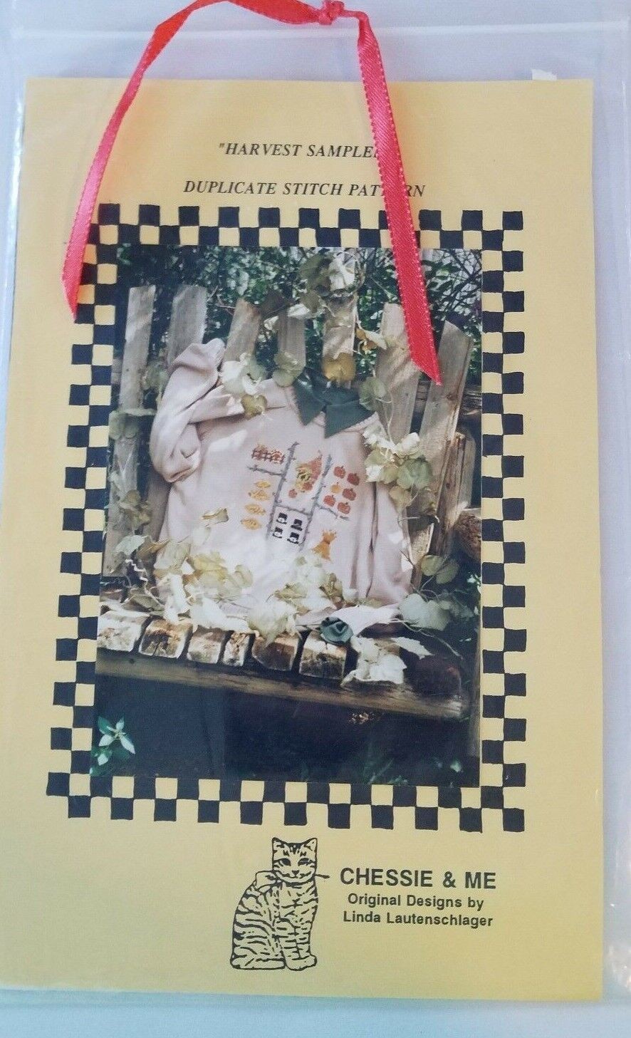 Chessie & Me Harvest Sampler Cross Stitch Pattern Chart Lautenschlager Halloween