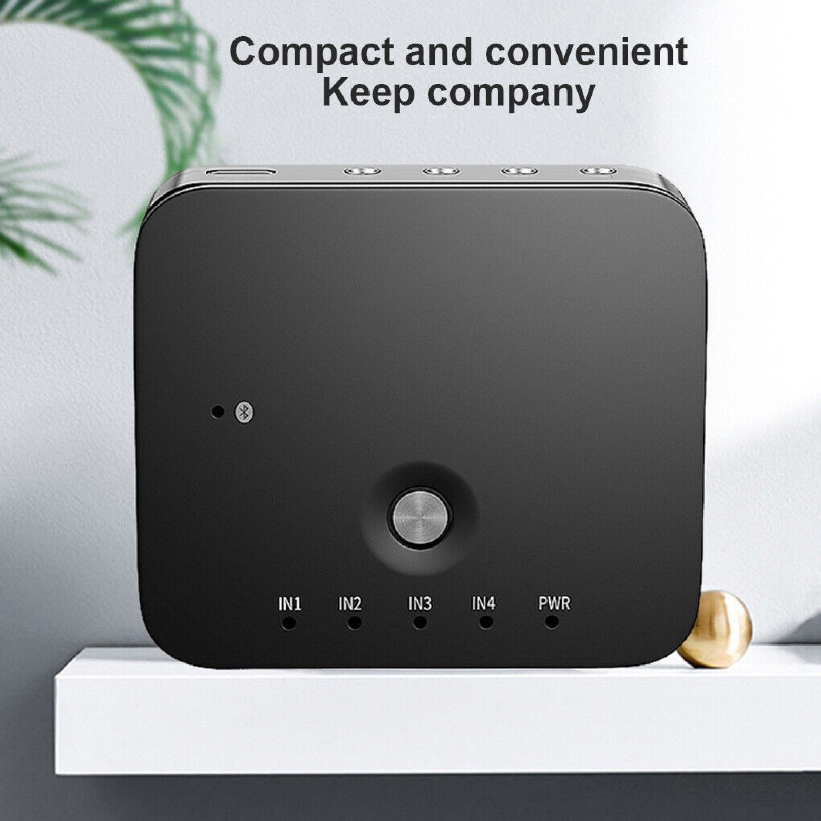 3-in-1 HIFI Audio Adapter Switch Remote Control Bluetooth Receiver Switch Box