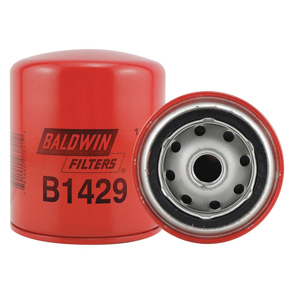 BALDWIN FILTERS B1429 Spin-On,3/4" Thread ,4-7/16" L 3XTY1
