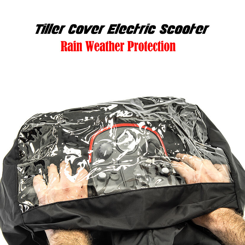 Mobility Scooter Control Panel Cover Waterproof Hand Tiller Rain Universal