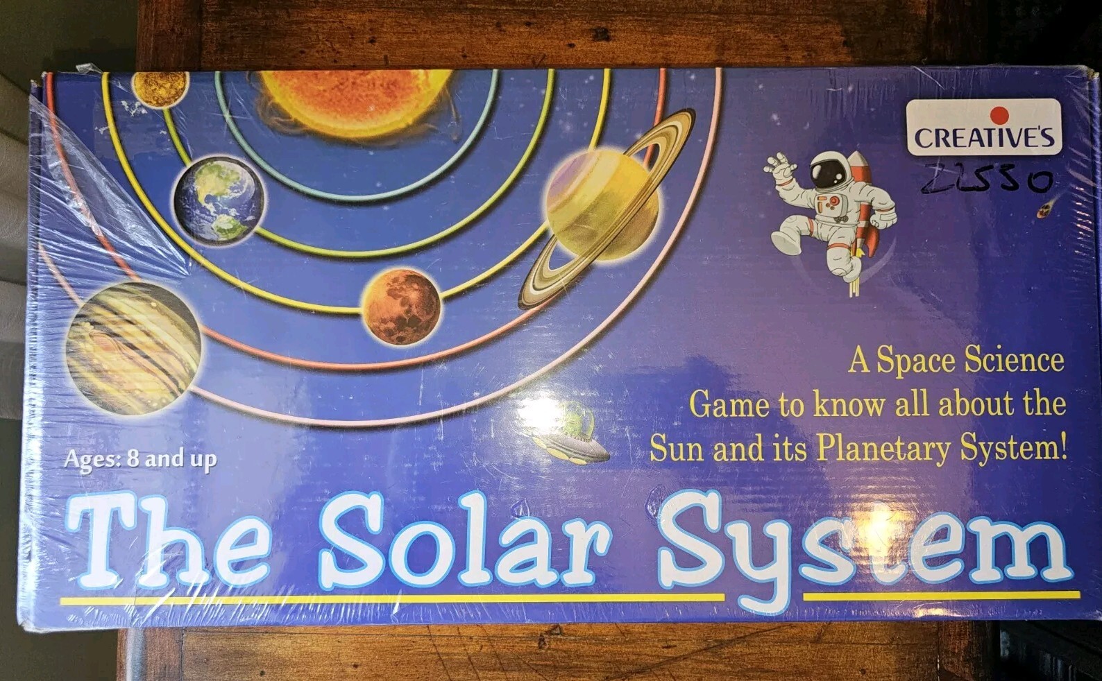 Creative Educational Aids Solar System Sun Planetary Board Game Galaxies New