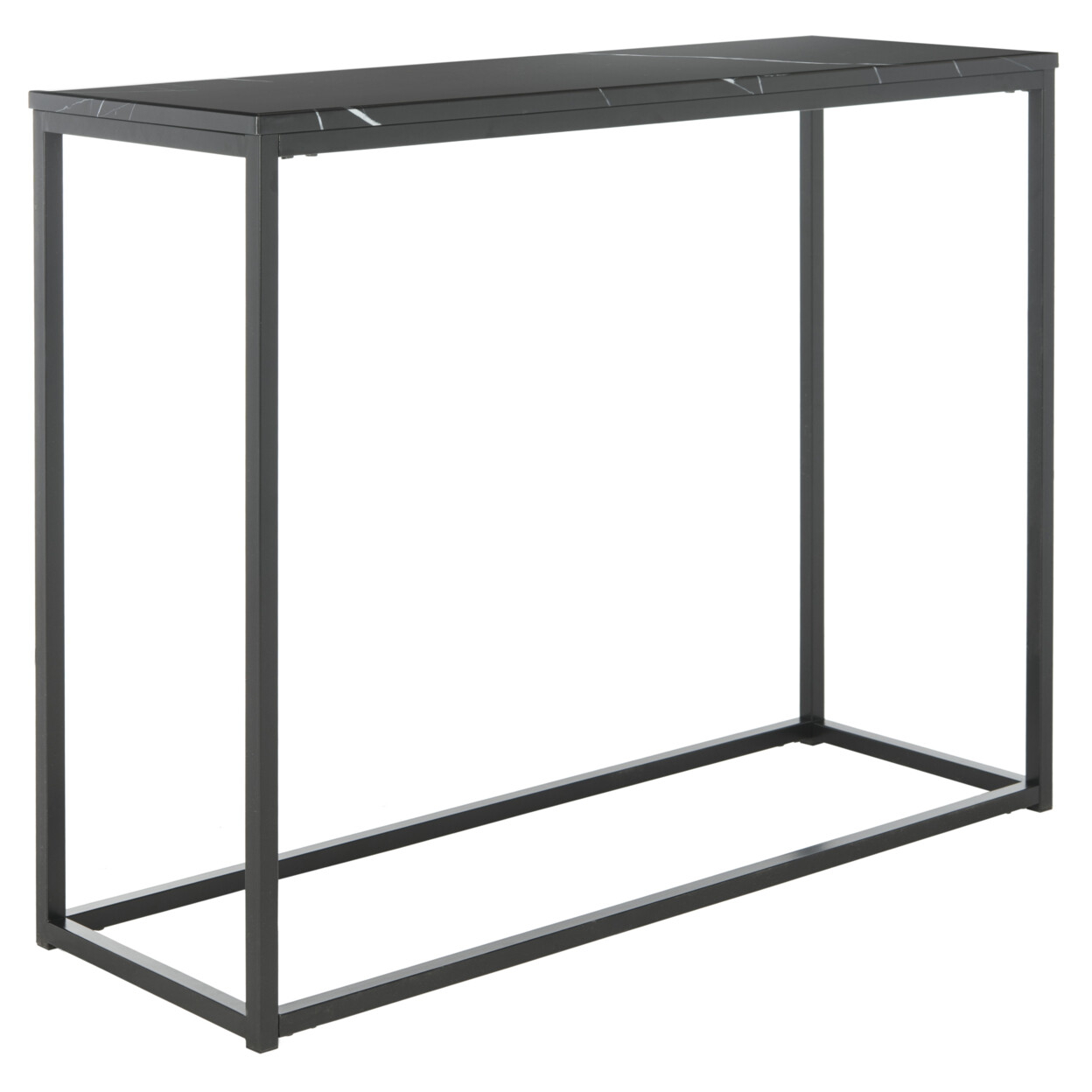 SAFAVIEH Baize Console Table | Black |
