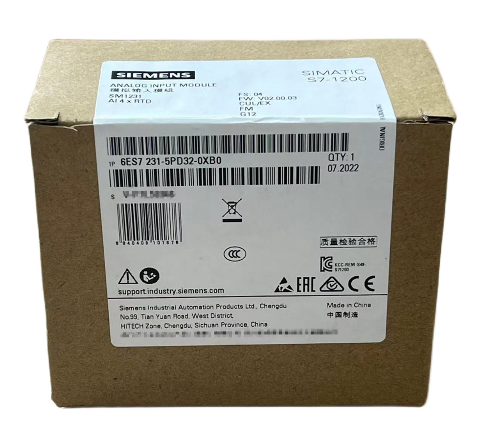 Siemens 6ES7231-5PD32-0XB0 Controller Module New in box