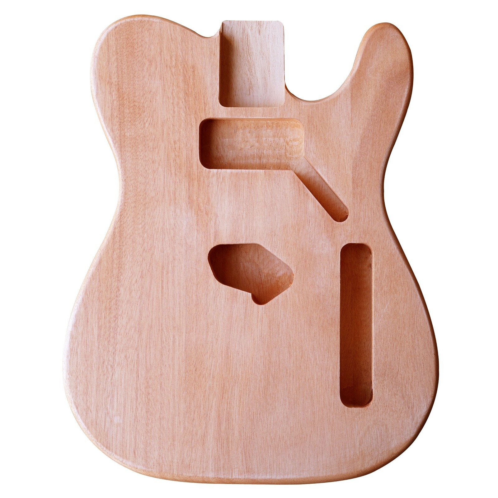 BexGears Unfinished Guitar Body For Electric Guitar,Okoume Wood Made
