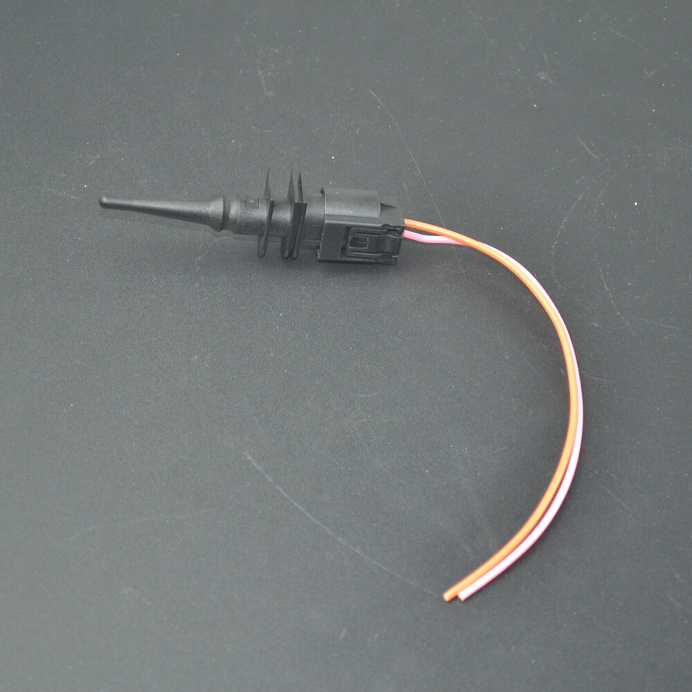 Outside Ambient Air Temperature Temp Sensor W/Plug Wire Pigtail For BMW Mini US