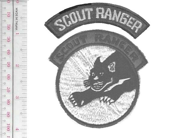 Philippines Army & National Police Scout Ranger Patch & Scout Ranger NO TARIFF