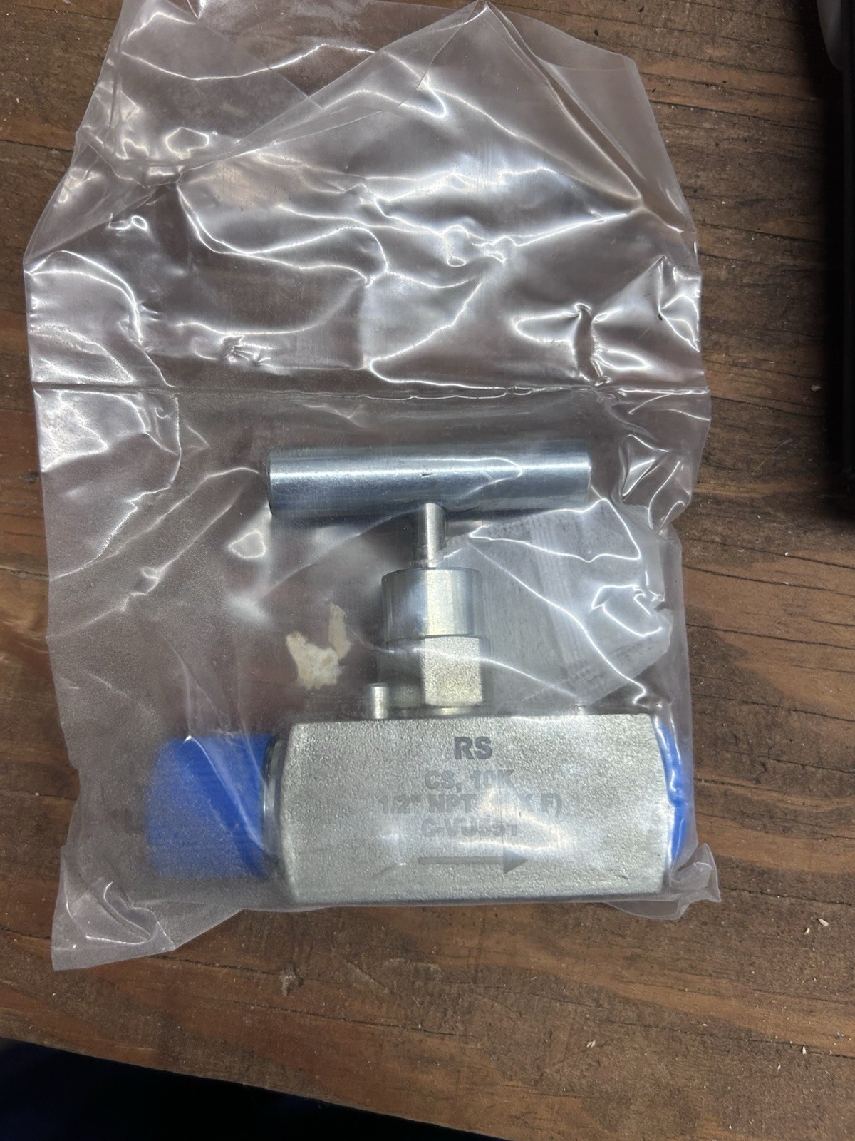 Needle Valve 1/2" 10,000 PSI Female x Male NPT Plated Steel *USA*