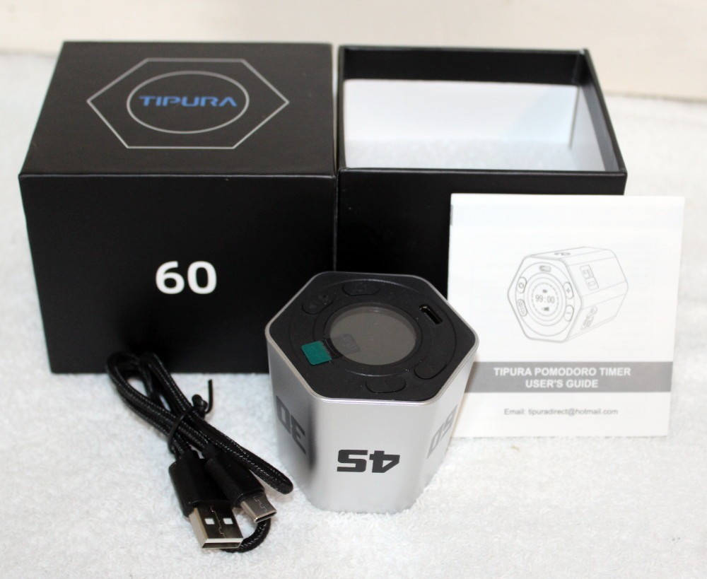 Tipura T6 Pomodor Digital Timer ~ NEW Open Box