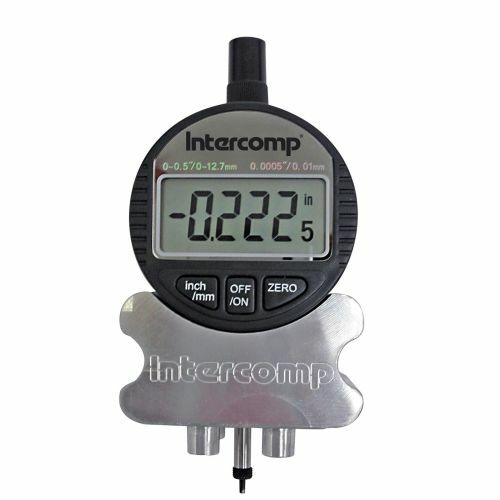 Intercomp 102081 Tread Depth Gauge 0 - 0.25 in. Range Black Face Each