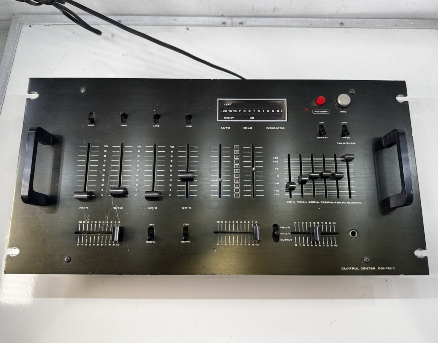 Numark DM 1650 Stereo Equalizer DJ Mixer parts repair