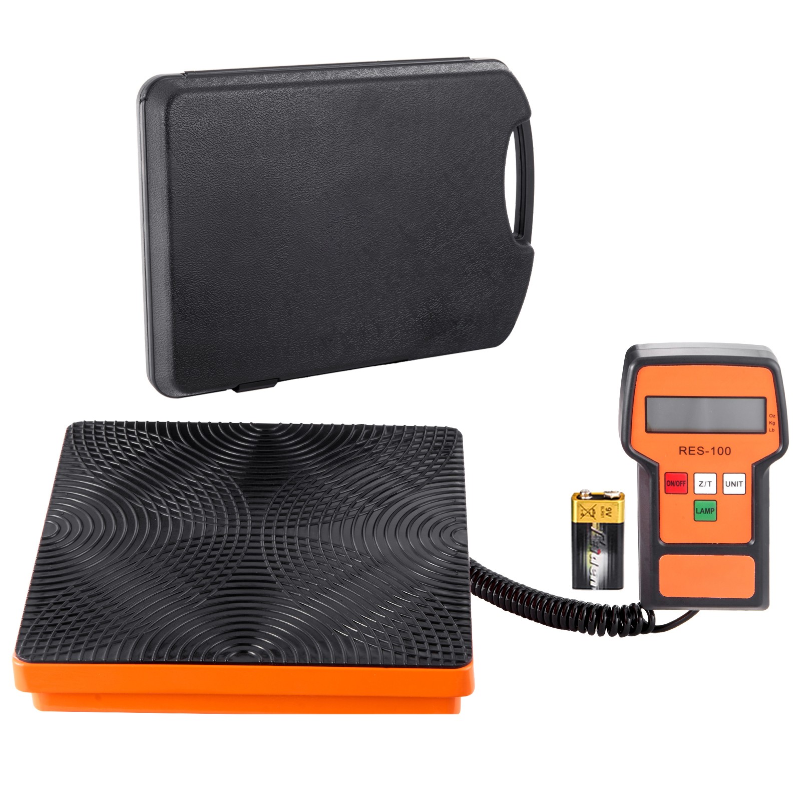 Electronic Digital Refrigerant Charging Freon Weight Scale 220LB for HVAC