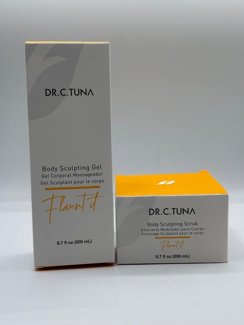 Farmasi Dr. C. Tuna Flaunt It Set – Body Sculpting Gel + Scrub 2 Pcs.