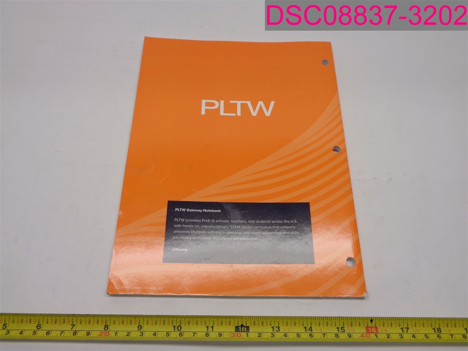 QTY=12; PLTW Gateway Notebook.