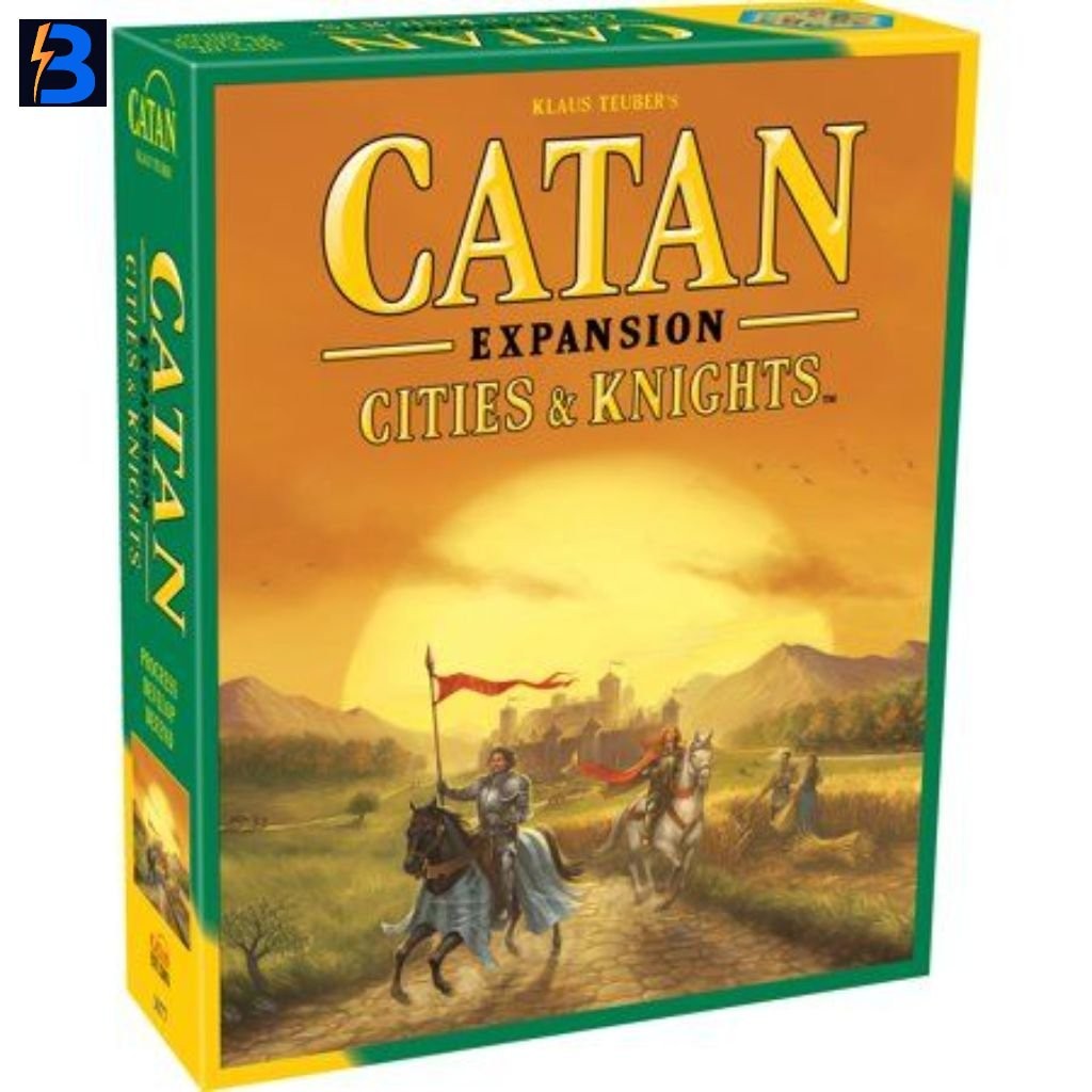 Catan 5E : Cities & Knights Expansion Strategy Board Game for Ages 12+