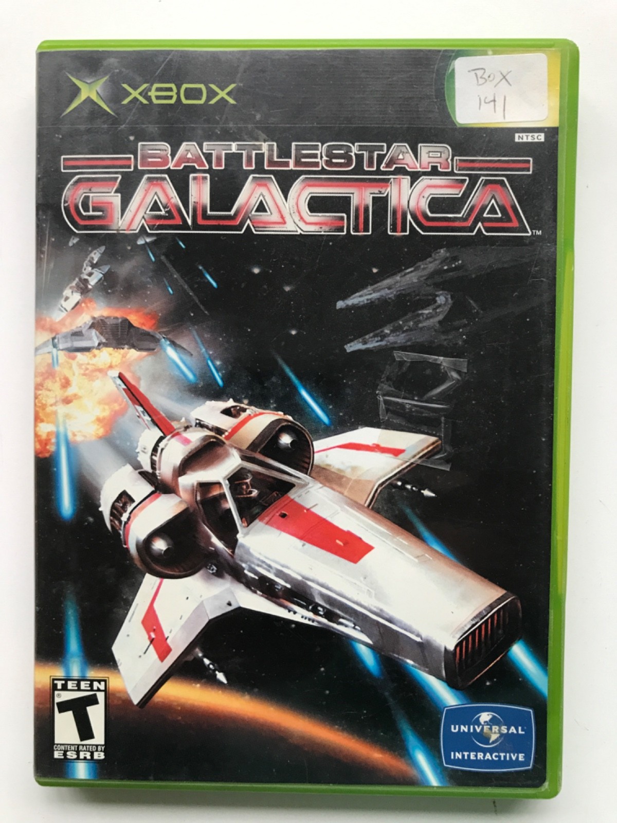 Xbox - Battlestar Galactica - BOX ONLY