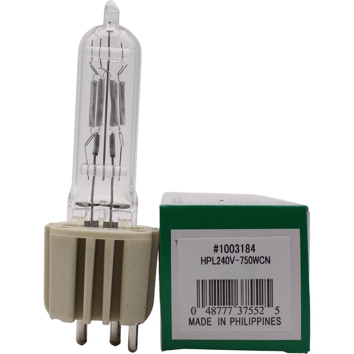 Ushio HPL 750W 240V+ 300HR Stage & Studio Lamp 750/240 - 1003184