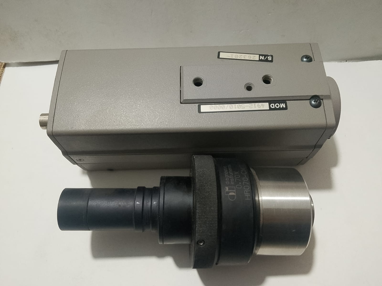 APPLIED IMAGING Microscope Camera 4912-5010/0000 with HR070-CMT LENS
