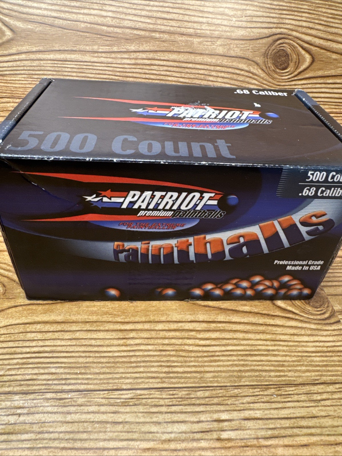 500 Patriot Premium Paintballs . For The Extreme Paintballer. Orange Made In USA
