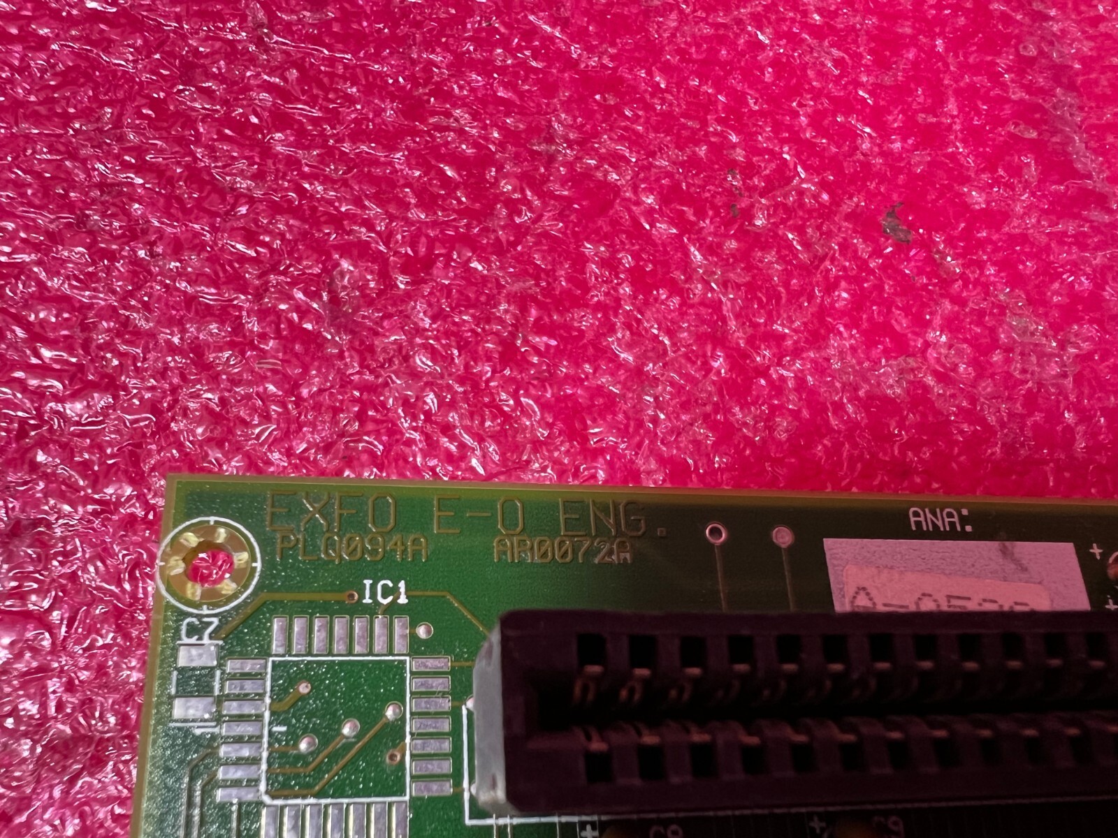 EXFO IQ-203 Optical Test System Board PLQ094A AR0072A