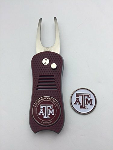 Texas A&M Aggies Switchblade Divot Tool, BONUS Marker, NEW