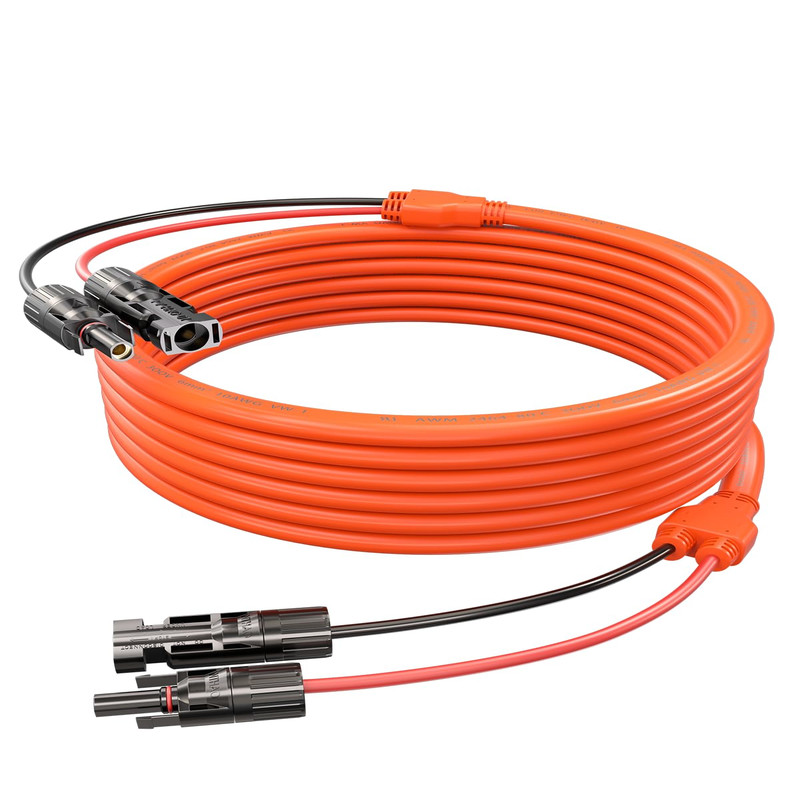 50Ft 10Awg Solar Panel Extension Cable - Tonton 6Mm One-Piece Solar Wire Ip68