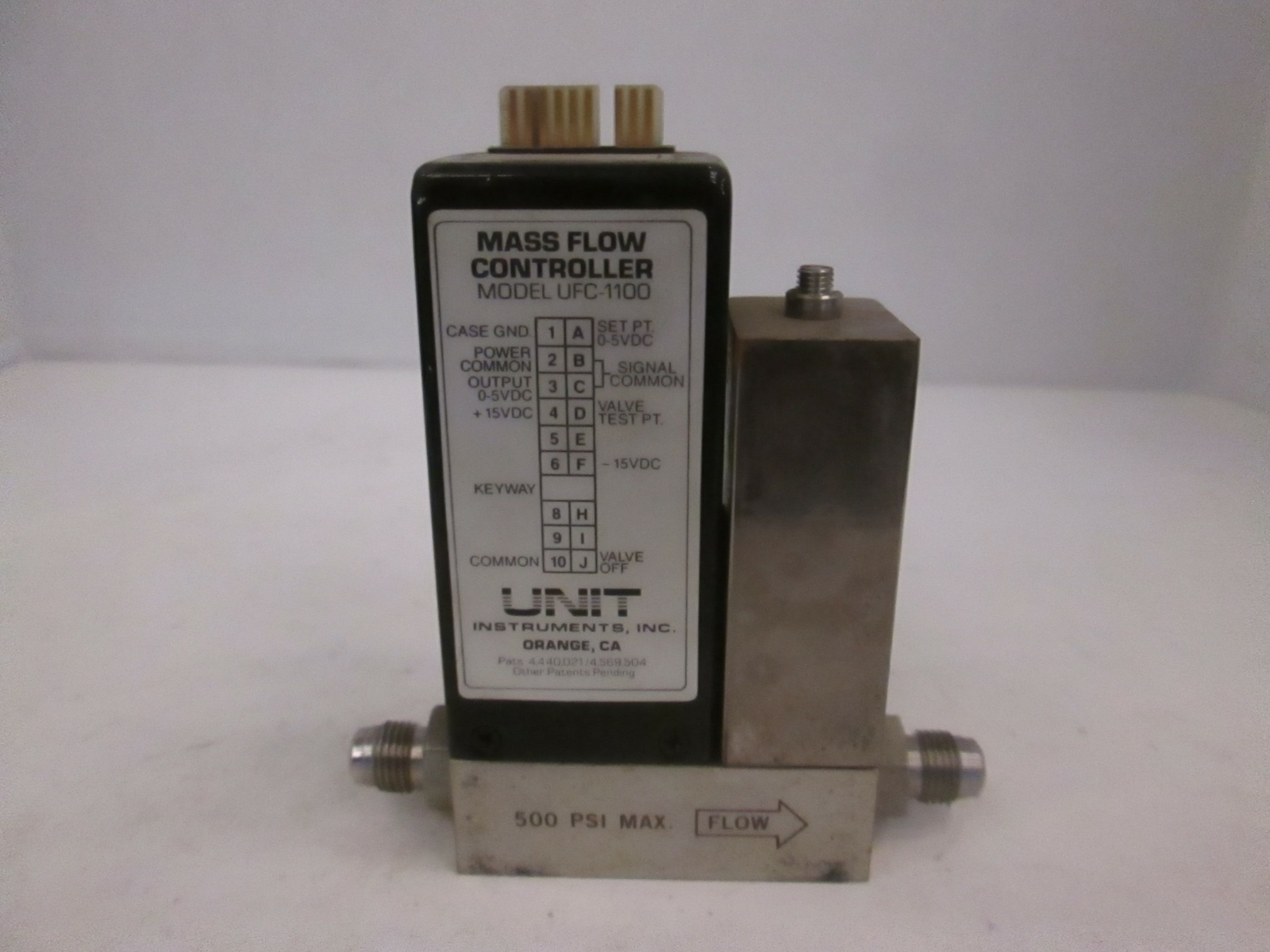 UFC-1100, Mass Flow Controller MFC, SIH4, 150 SCCM, Used