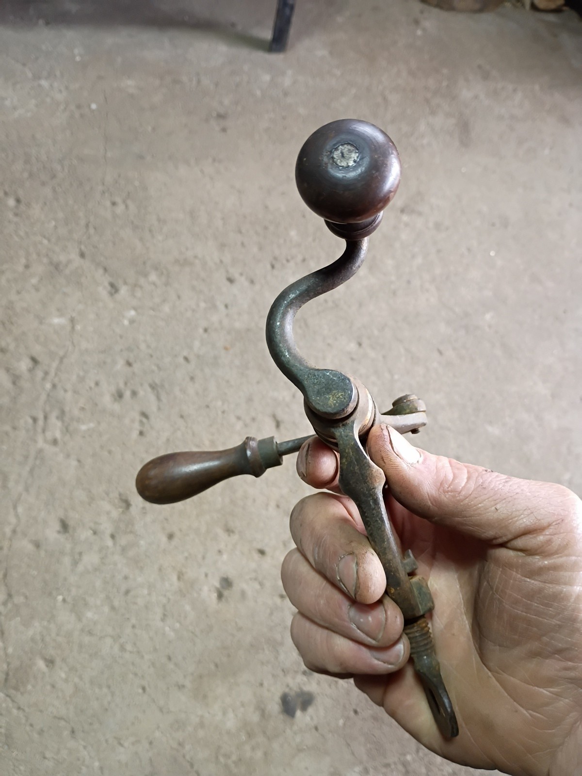 Vintage No. 1 BGI Co. 12 Gauge Hand Crank Crimping Tool Clamp On Reloading