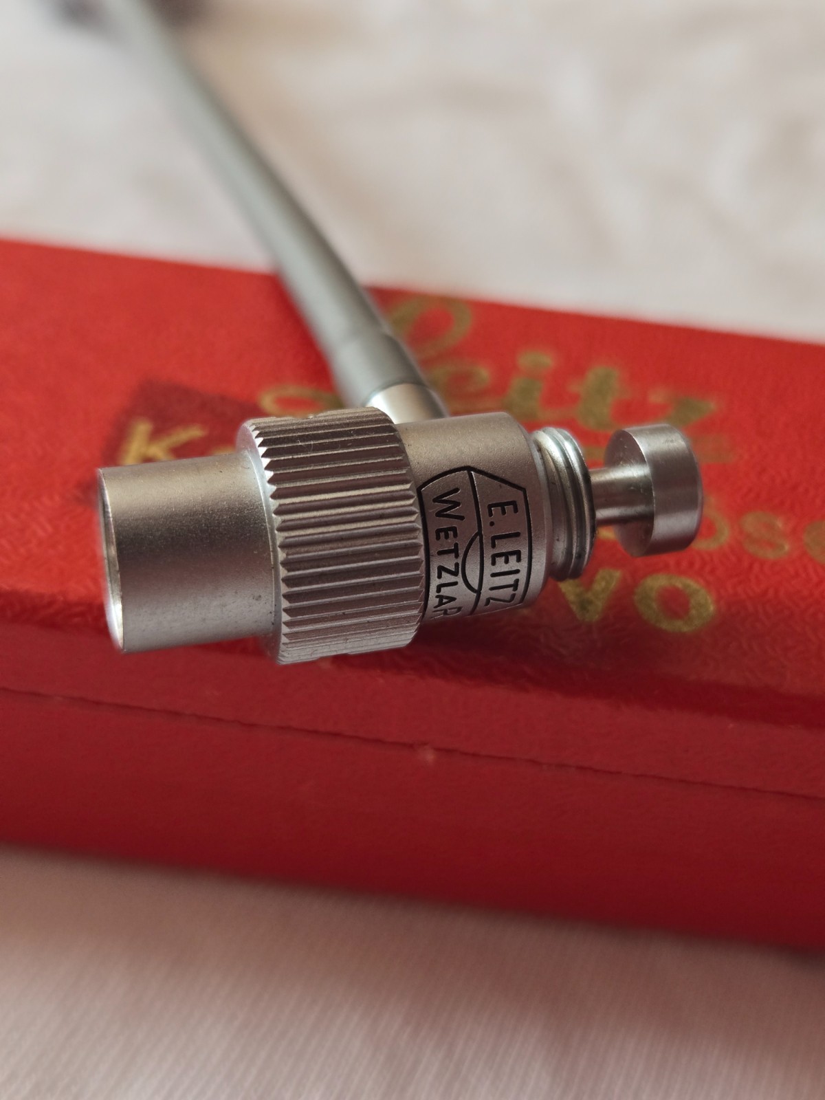 Original Leitz Leica OZXVO (16493) Coupling Shutter Release Cable Visoflex w/Box