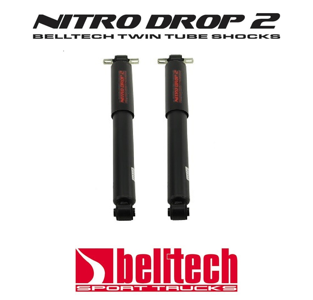 1988-98 Chevy GMC 1500 Belltech Nitro Drop 2 Rear Lowering Shocks 5"-7" Drop