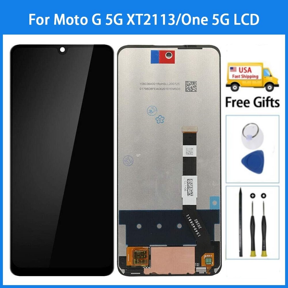 For Motorola Moto G 5G ACE 2021 XT2113-2 XT2113-3 LCD Touch Screen Assembly