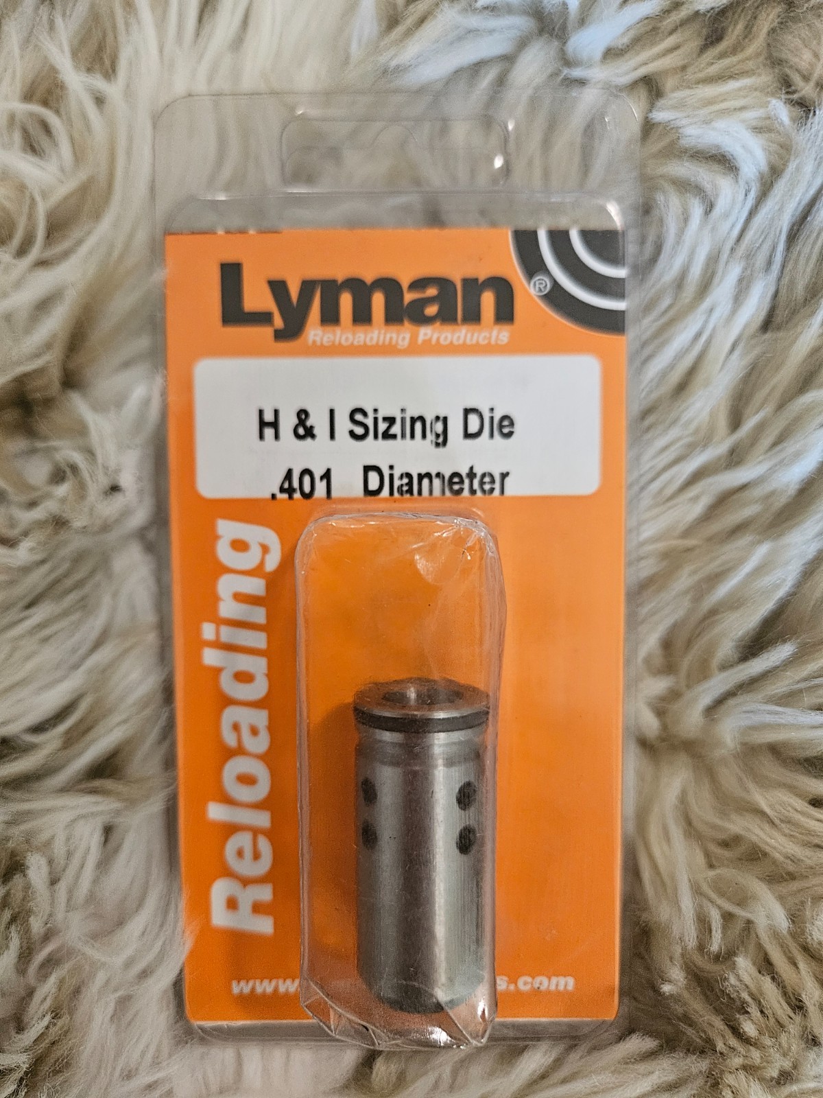 Lyman Reloading H&I Sizing Die .401 Diameter #2766502 - NEW