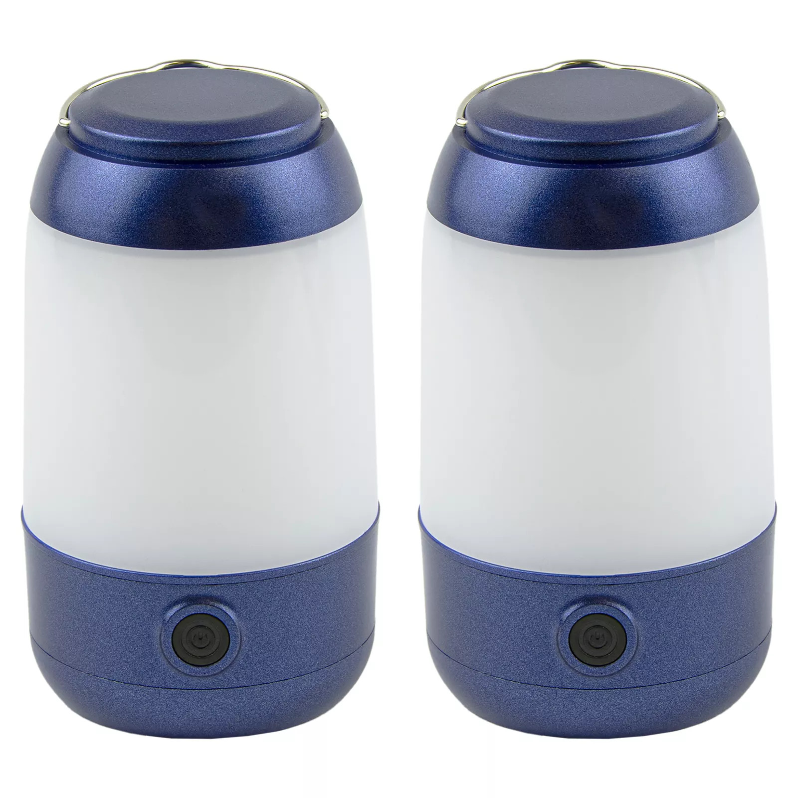 Woodland Creek Bright LED Blue Lantern Set 12 LED & 9 LED