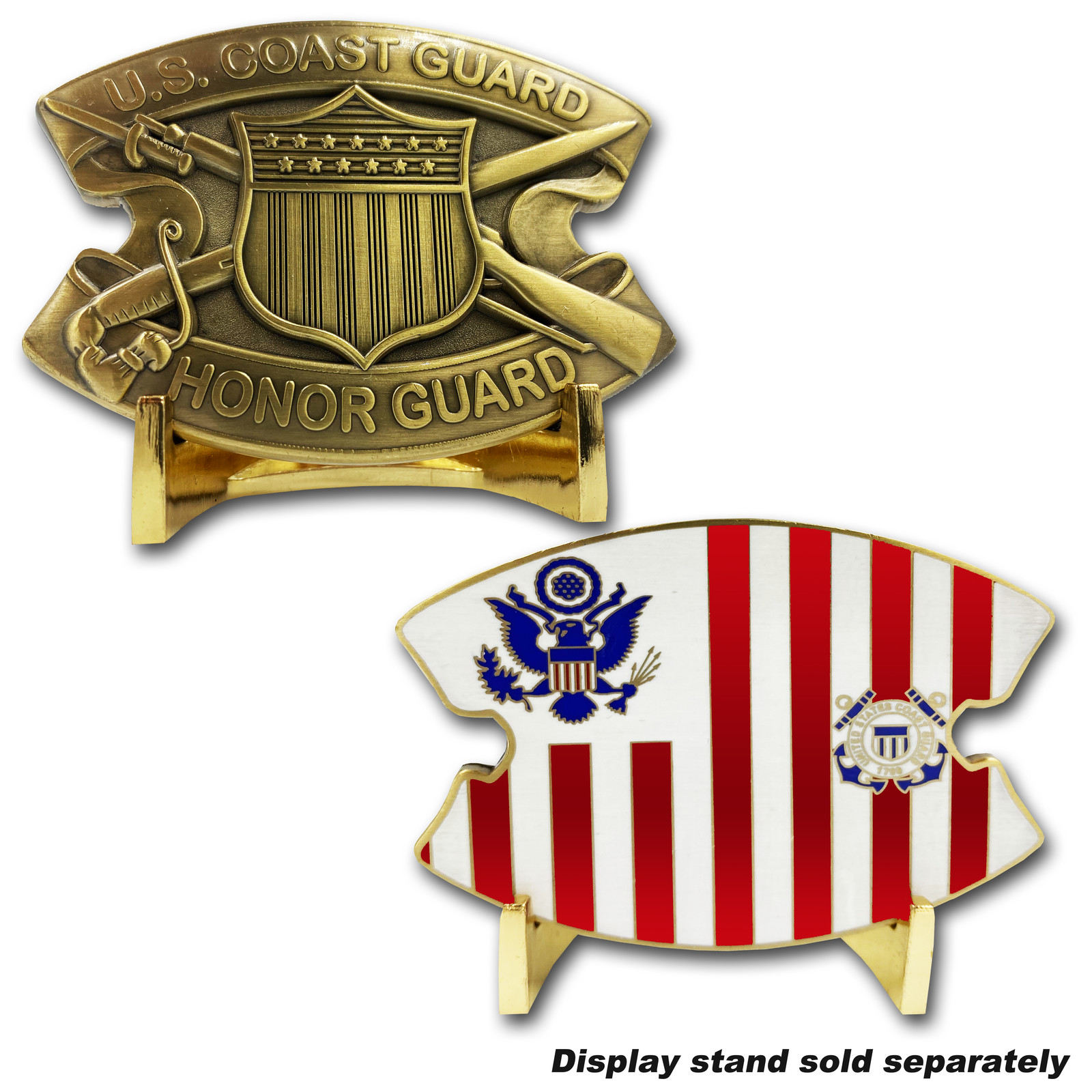 DD-018 Coast Guard Honor Guard Challenge Coin Coastie USCG Medallion
