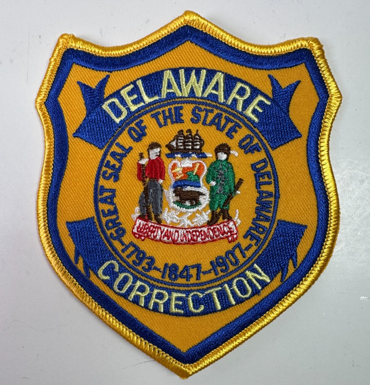 Delaware Correction DE DOC Jail Prison Correctional Patch A6