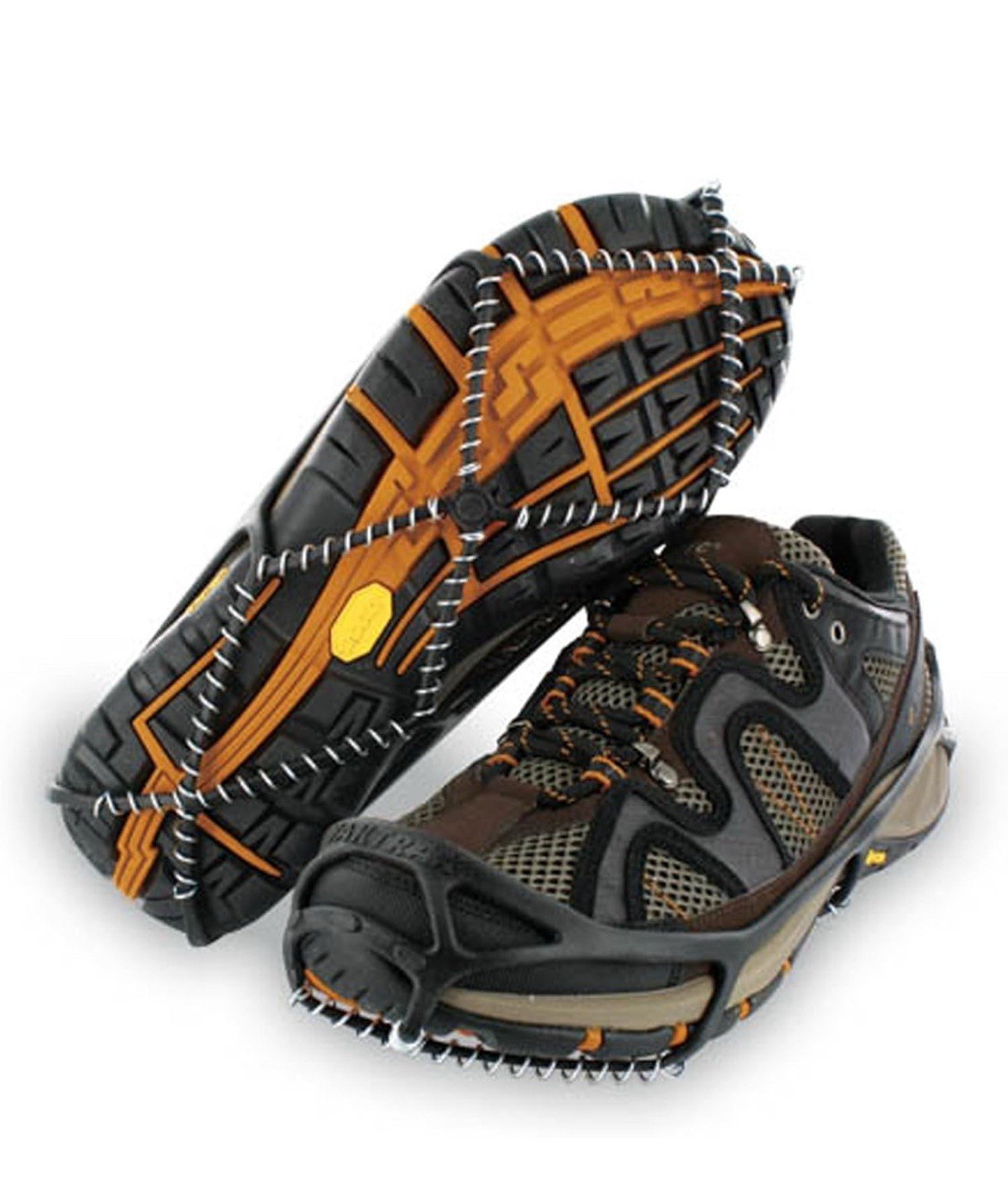 YakTrax Walk Winter Traction Spikeless Coil Cleats Size S Mens 5-8.5. A7