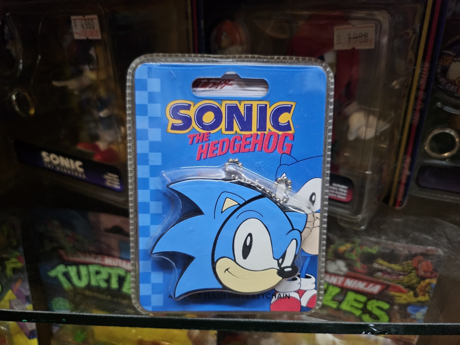 SONIC The Hedgehog Flash Drive 4GB USB New!