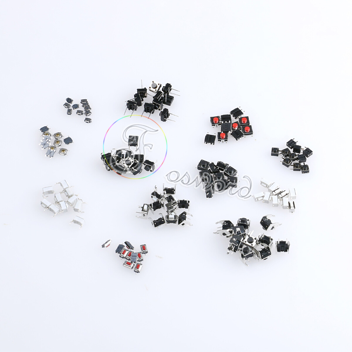 Push Button Switches Mic SMD SMT Switch 12type120P Assorted PCB Breadboard Pi