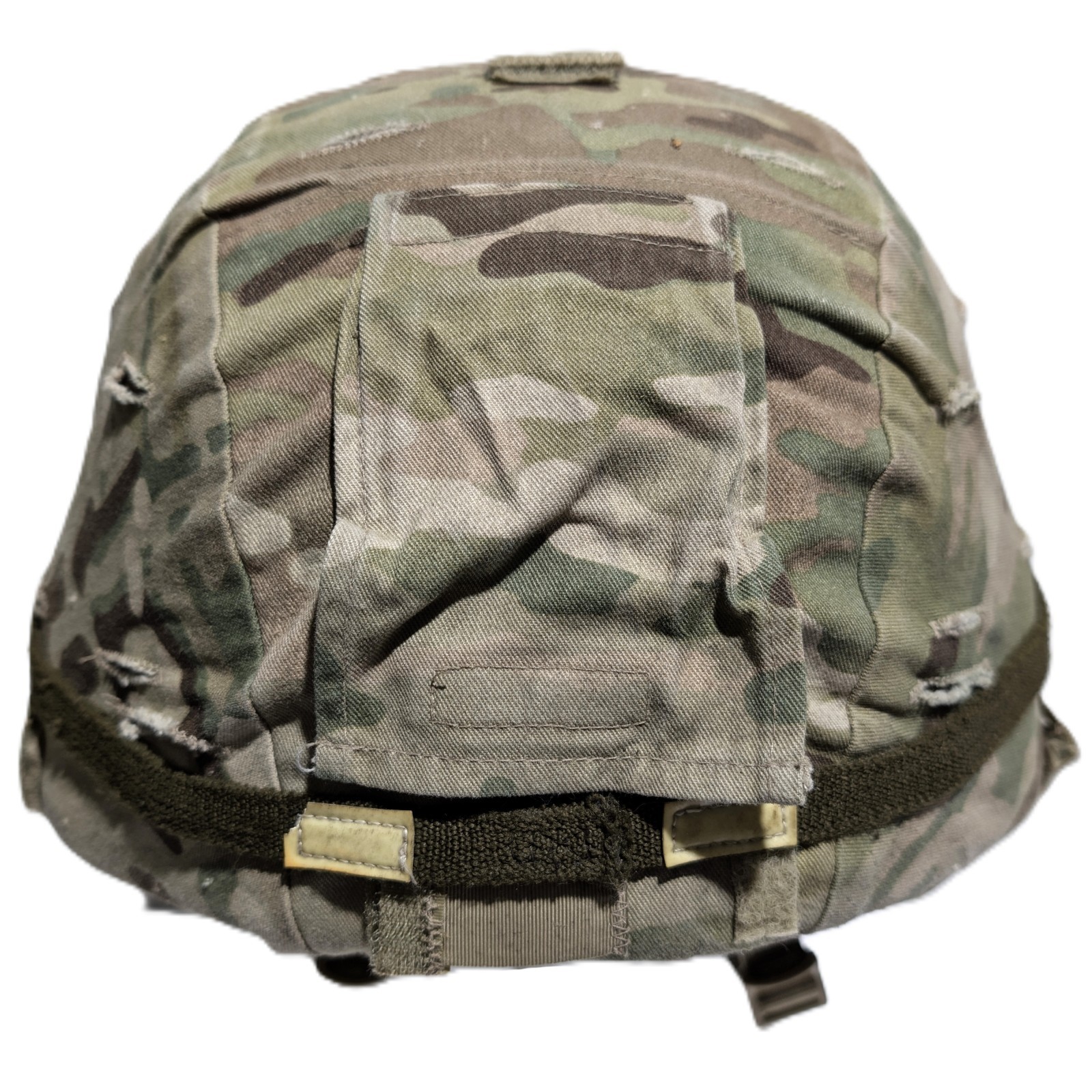 Large ECH Enhanced Combat Helmet w/ NVG Mount and MultiCam Cover