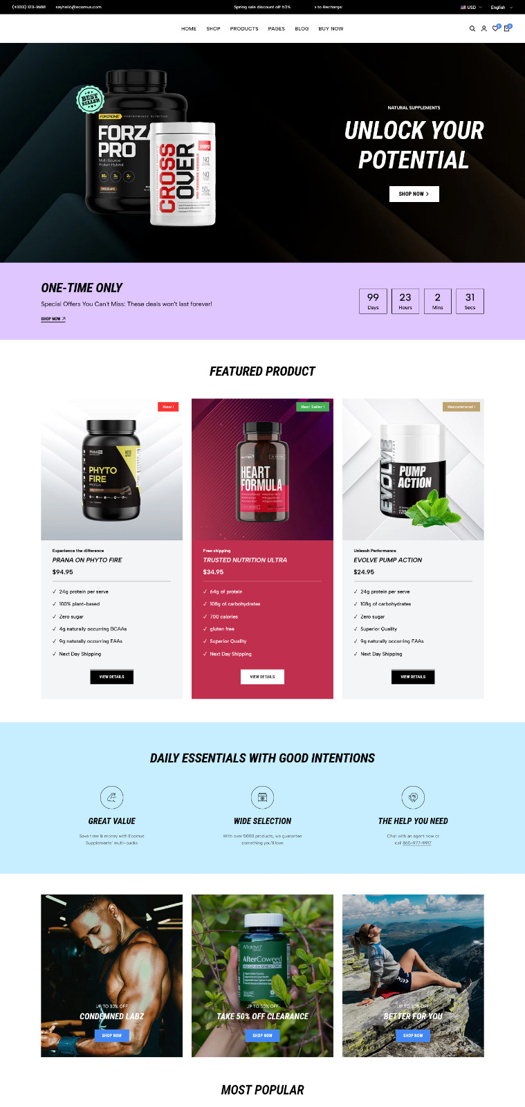 eShopyCom - Shopify Theme | Multipurpose eCommerce Template | Fast & Optimized