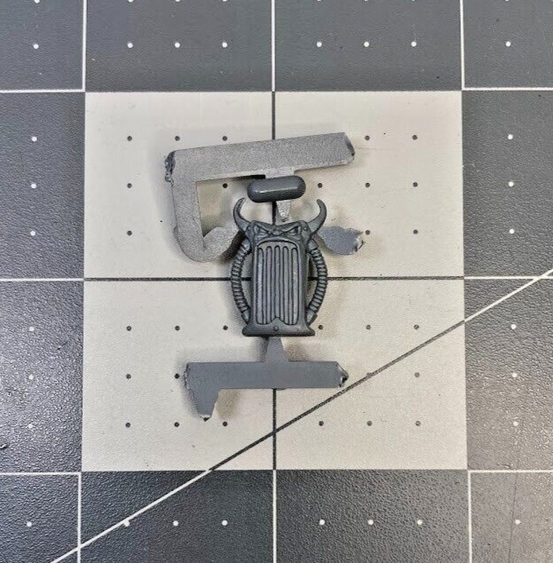 Warhammer 40K CHAOS SPACE NOISE MARINE VEHICLE SIREN / SPEAKER bitz GW bits AS25
