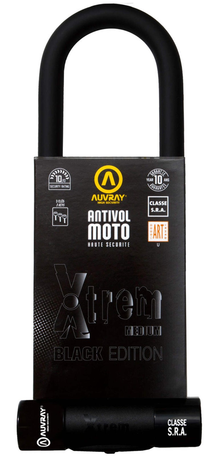 U-Lock Xtrem 85X310 Black Edition Lock