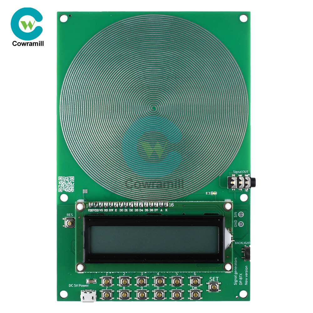 Schumann Wave Generator Adjustable 0.1HZ~30KHZ Sine+Square+Inverted Square Wave